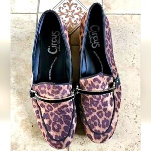 Circus by Sam Edelman Leopard Print Loafers